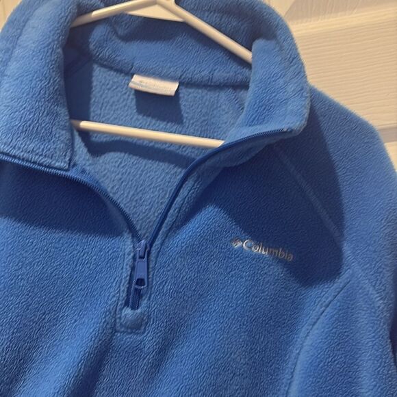 Columbia 1/4 zip fleece pullover SZ Large - Picture 3 of 8